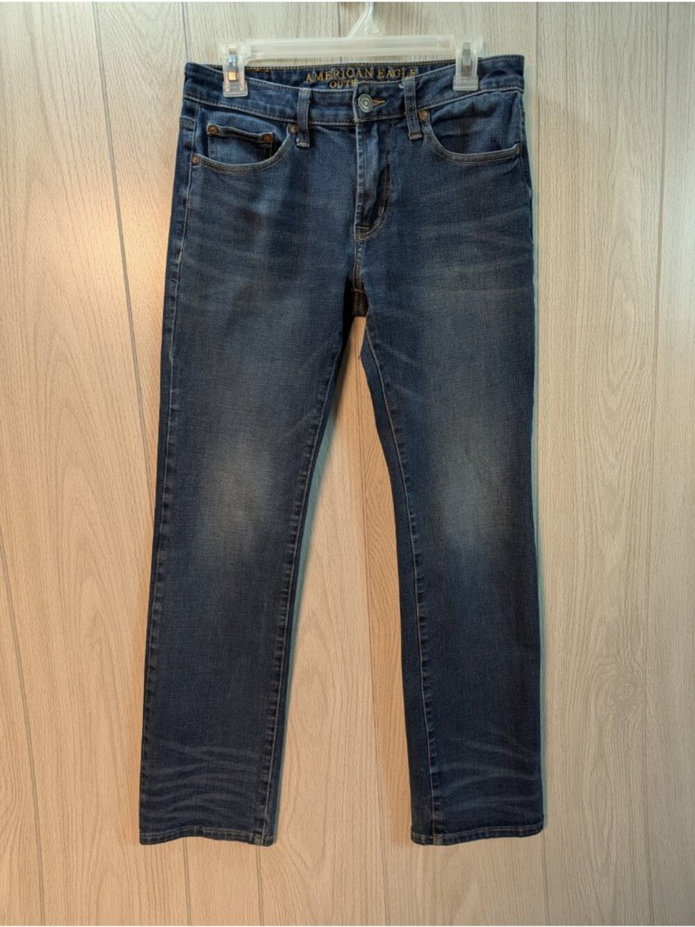 American Eagle Extreme Flex Original Boot Denim Jeans Mens 29x34 Dark Wash Pant